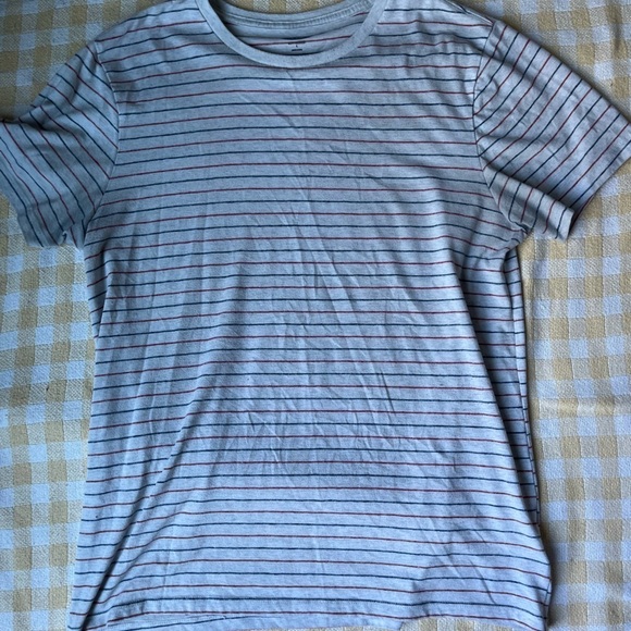 Old Navy Red and Blue Striped Tee - Picture 2 of 4